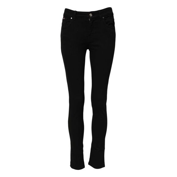 Dolce & Gabbana Slim Fit Jeans Women Black Jeans & Pants
